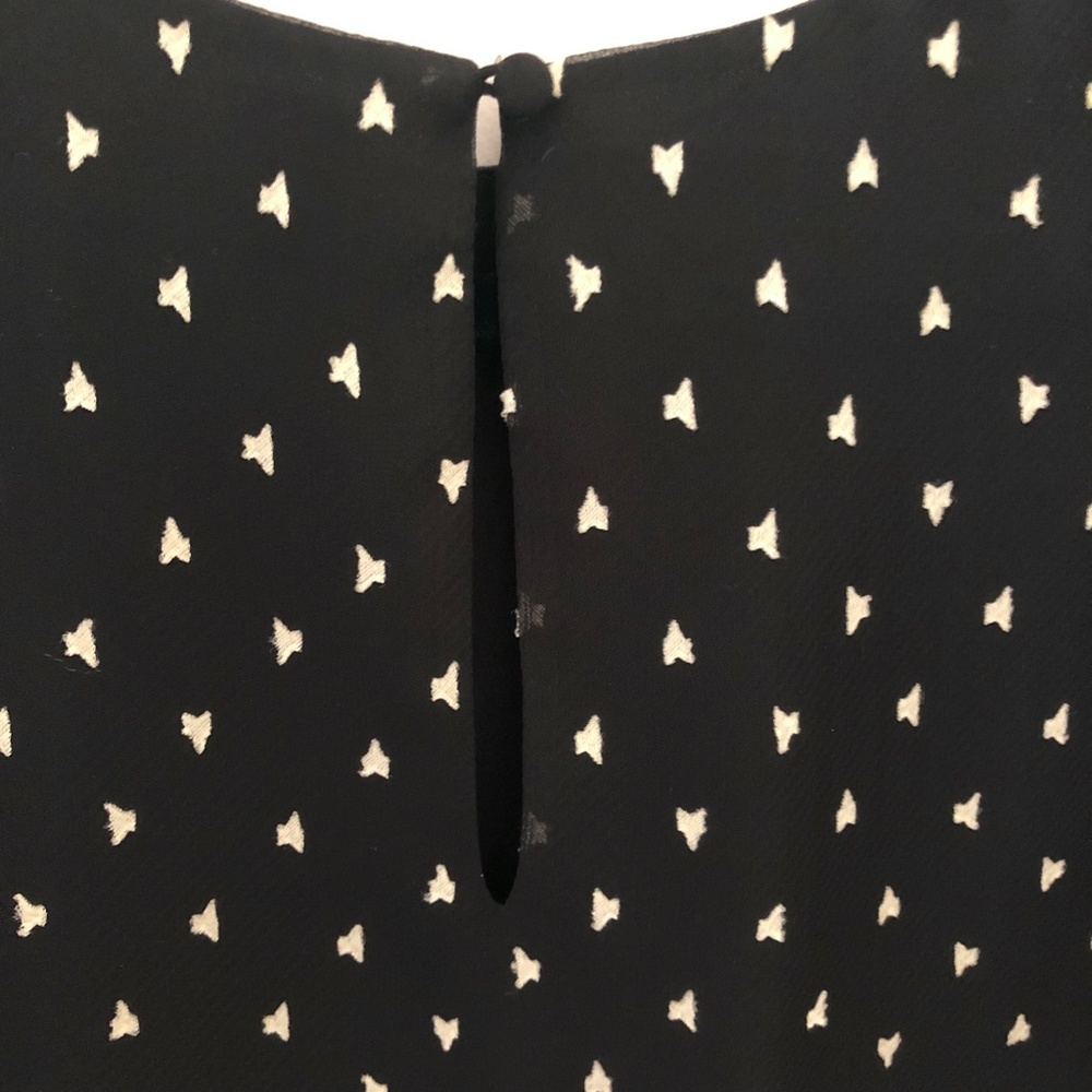 Fiveseventyfive Star-Print Crepe Flutter-Sleeve - image 3